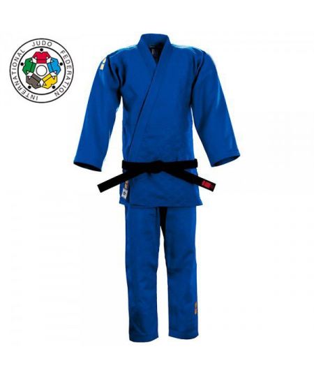 Essimo IJF Approved Judopak Gold Slim Fit - Blauw