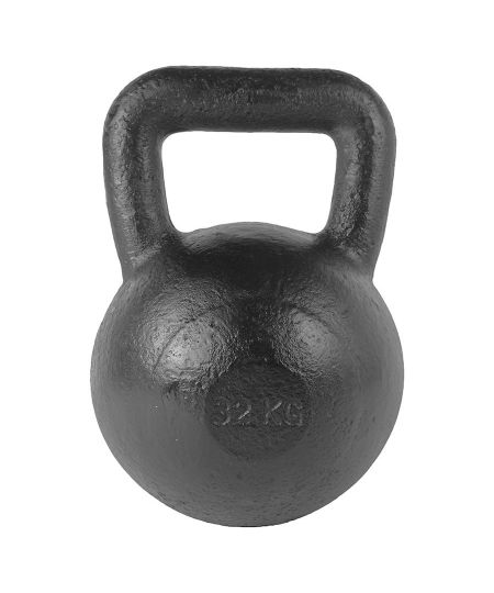 Tunturi Kettlebell - 32 kg - Zwart