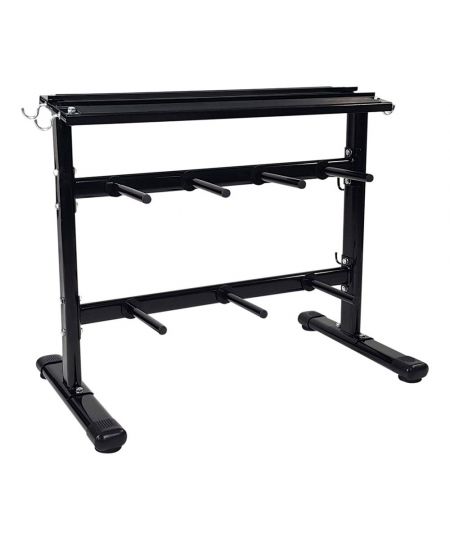 Tunturi Dumbbell rek - Halterrek - Gewichtenrek en Halterschijven standaard - 30mm