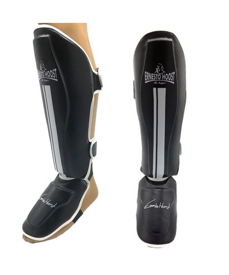 Ernesto Hoost Shin-Instep Flex PU - Zwart/Wit