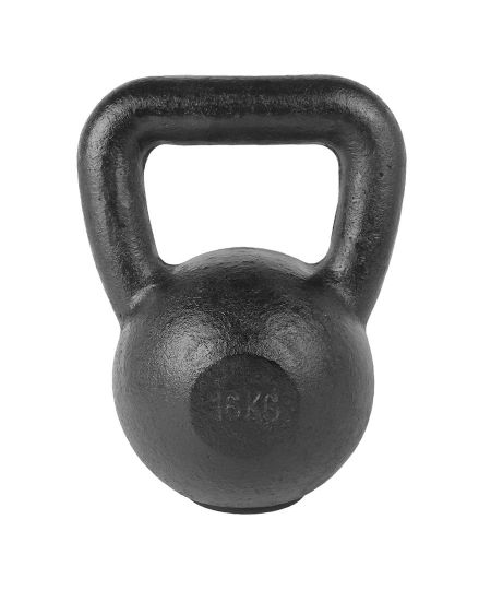 Tunturi Kettlebell - 16 kg - Zwart