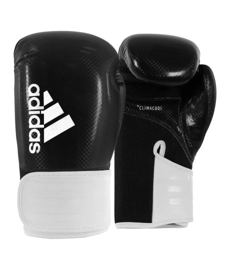 adidas bokshandschoenen Hybrid 65 zwart/wit