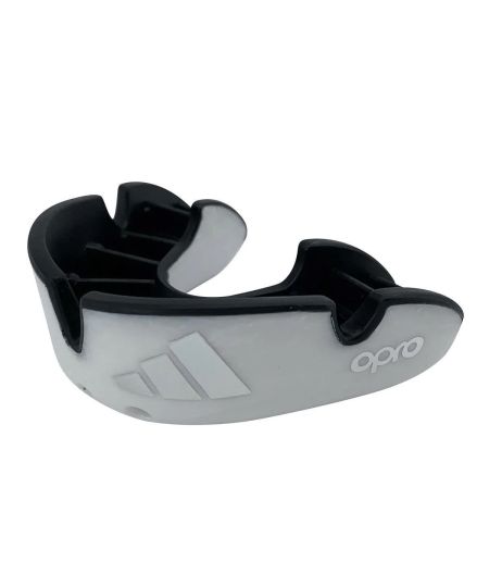 adidas gebitsbeschermer OPRO Gen4 Silver-Edition Wit