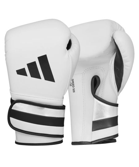 Adidas (kick)Bokshandschoenen Speed ​​501 Wit/Zwart