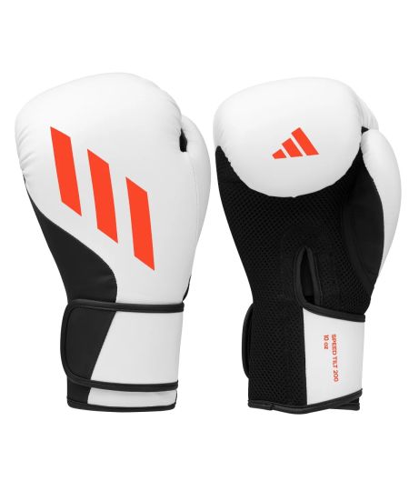 adidas bokshandschoenen Speed ​​​​Tilt 200 wit/zwart/rood