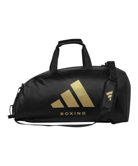 Adidas 2-in-1 tas PU BOXING - Zwart/Goud
