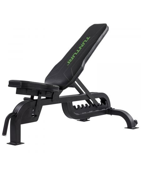 Tunturi UB90 Pro Utility Halterbank - Fitnessbank - Trainingsbank - Verstelbaar