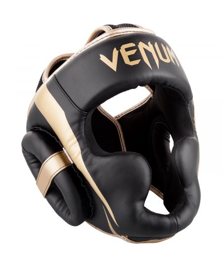 Venum Elite Hoofdbeschermer - Zwart/Goud