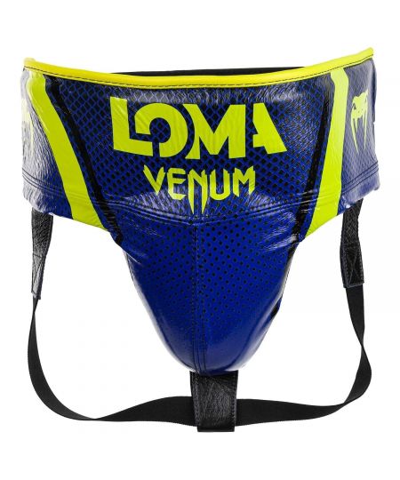 Venum  Kruisbeschermer Pro Cup Loma Editie - Met klittenband - Blauw/Geel