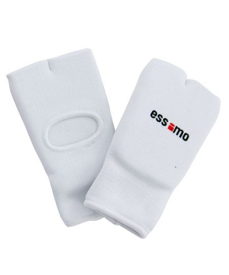 Essimo  Karate Handbeschermer Elastisch Katoen Wit
