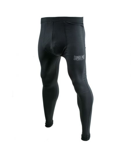Super Pro Mannen Legging - Zwart/Grijs