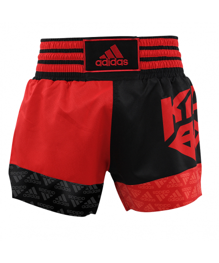 Adidas Kickboksbroekje SKB02 Shock - Zwart/Rood
