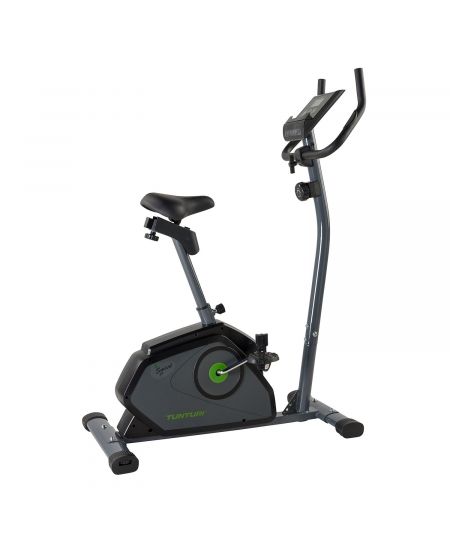 Tunturi Cardio Fit B40 Hometrainer - Fitness fiets met lage instap - 8 weerstandsniveaus - Voorzien van tablethouder en transportwielen