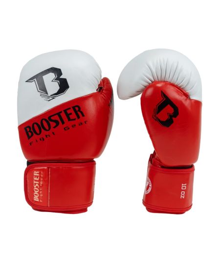 Booster Thunder Bokshandschoen Series 3Wit/Rood