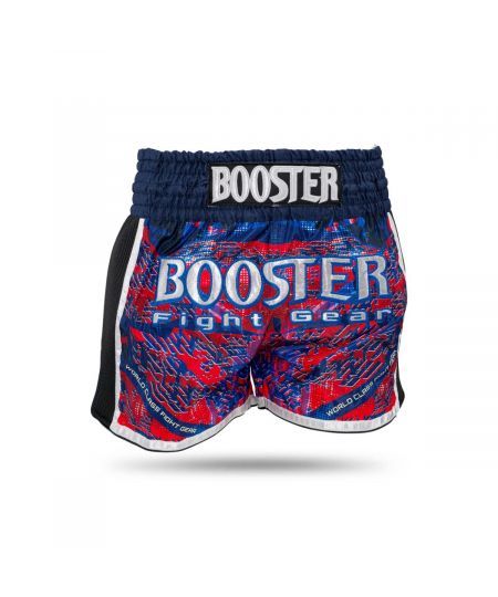 Booster Kickboksbroekje TBT ALIEN - Blauw/Rood