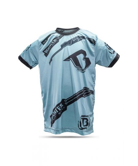 Booster Kids T-Shirt ELITE 3 - Zwart/LichtBlauw