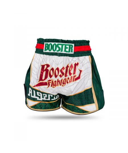 Booster Kickboksbroekje TBT Country AL - Groen/Wit/Rood