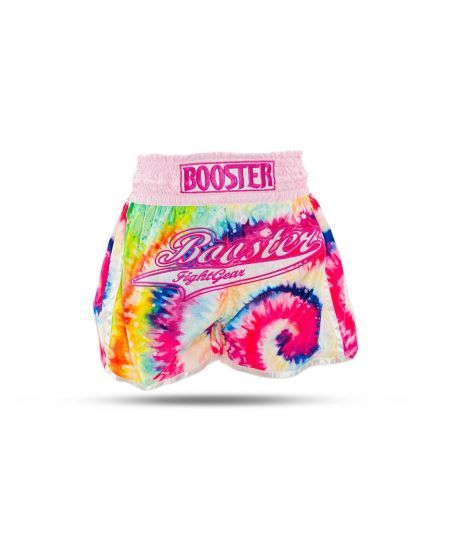Booster Kickboksbroekje SWIRL 3 - Roze