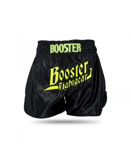 Booster Kickboksbroekje TBT Thunder - Zwart/Geel