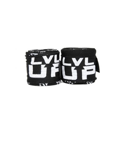 Booster bandage Level Up - Zwart/Wit 460cm 