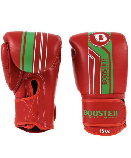 Booster Bokshandschoenen BGL V9 Maroco - Rood Groen-