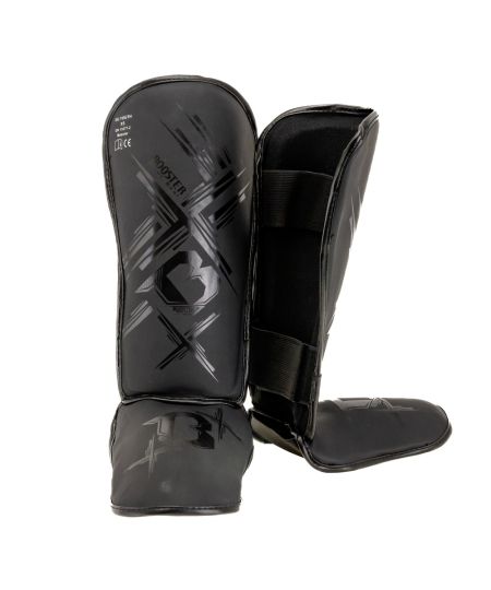 Booster Fight Gear Kids Alpha scheenbeschermers - Zwart