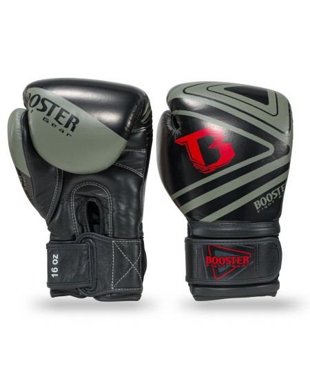 Booster PRO (Kick)bokshandschoen V10 - Zwart/Groen