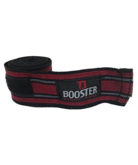 Booster bandage BPC Retro Wine Red 460cm - Rood/Zwart/Grijs