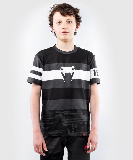 Venum Bandit Dry Tech T-shirt - for kids - Zwart/Grijs