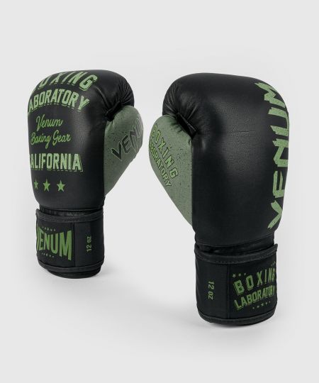 Venum Boxing Lab Gloves - Zwart/Groen