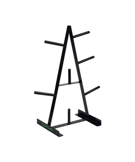 Tunturi Schijvenstandaard - Halterschijf standaard -Zwart - 30mm