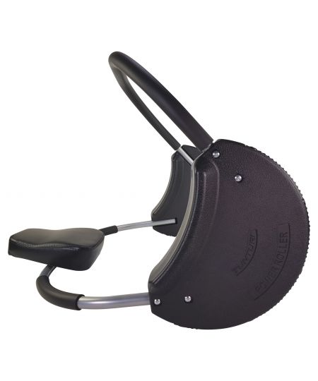 Tunturi Ab roller verstelbaar - Ab trainer met comfortabel nekkussen - Buikspiertrainer