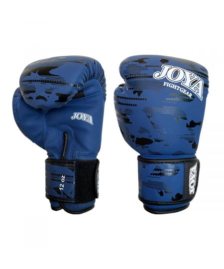 Joya Kinder Camo V2 (Kick) Bokshandschoenen - blauw/Zwart