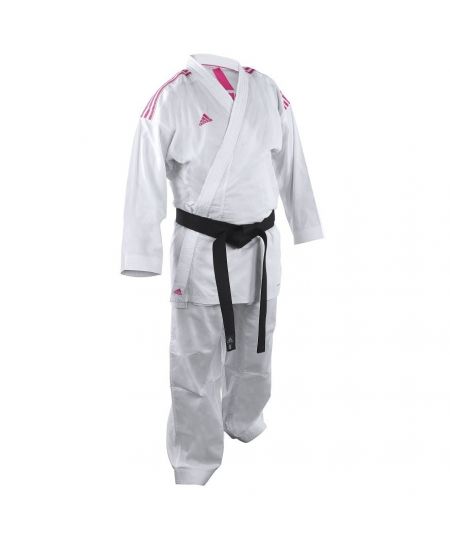 adidas Karatepak K220KF Kumite Fighter Wit/Roze