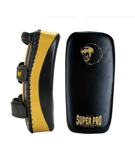 Super Pro Combat Gear Thaipad leder Zwart/Goud