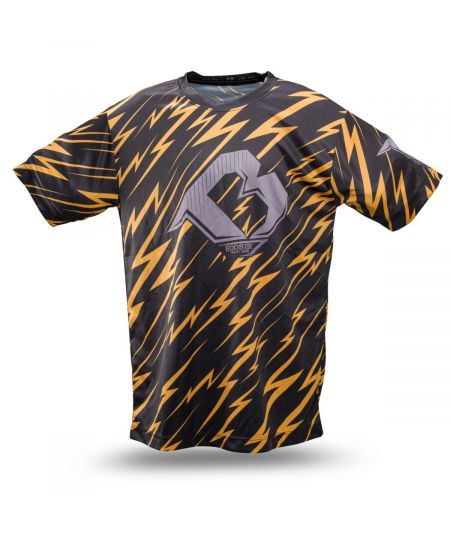 Combat series 1 Kids t-shirts Zwart/Geel