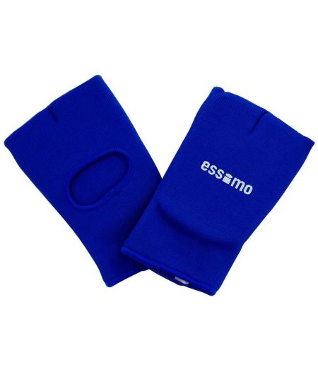 Essimo  Karate Handbeschermer Elastisch Katoen Blauw
