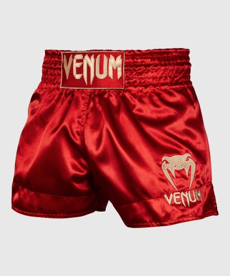 Venum  Kickboks broekje Classic - Bordeaux/Goud