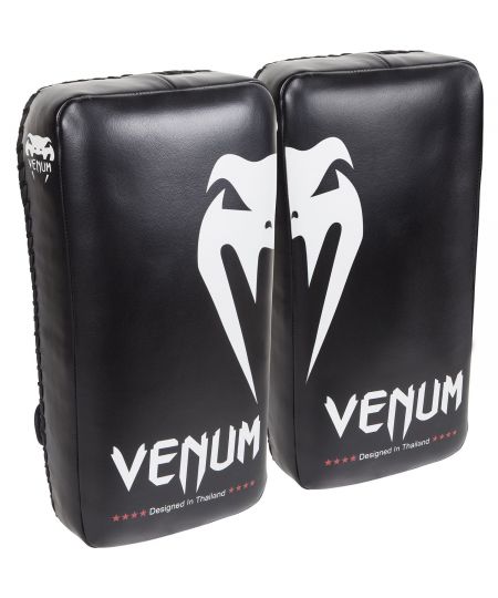 Venum Giant Kick Pads - Zwart/Ice (Pair)