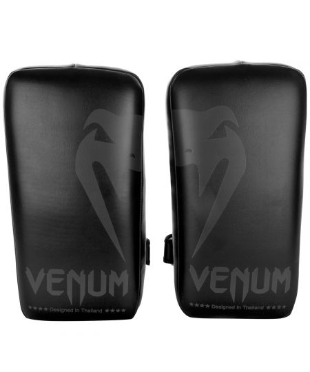 Venum Giant Kick Pads - Zwart/Zwart (Pair)