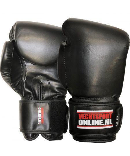 Vechtsportonline (Kick)Bokshandschoenen Starter - Matzwart