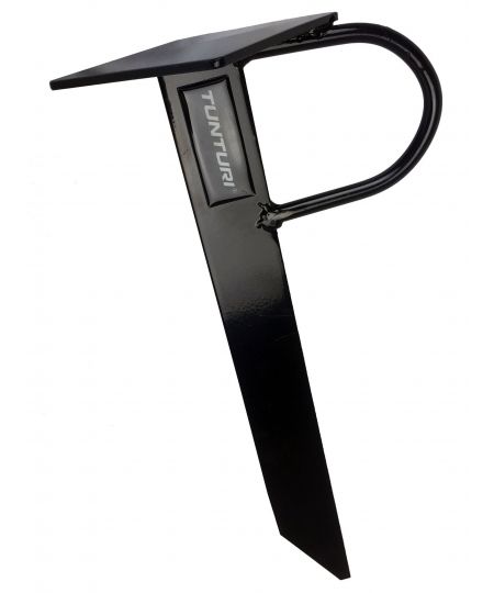 Tunturi Battle Rope - Fitness Rope - Functional Training Rope  - Grondbevestiging - Grondhaak - Zwart