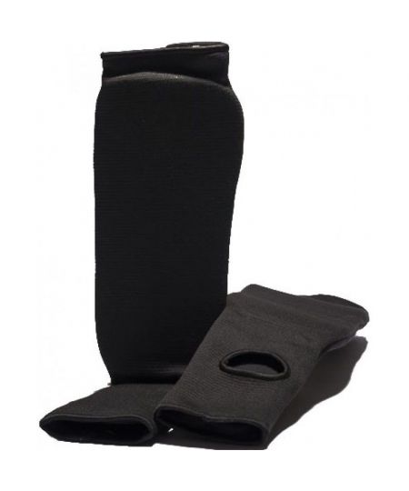 Matsuru Scheen/Wreef beschermer - Katoen - Zwart