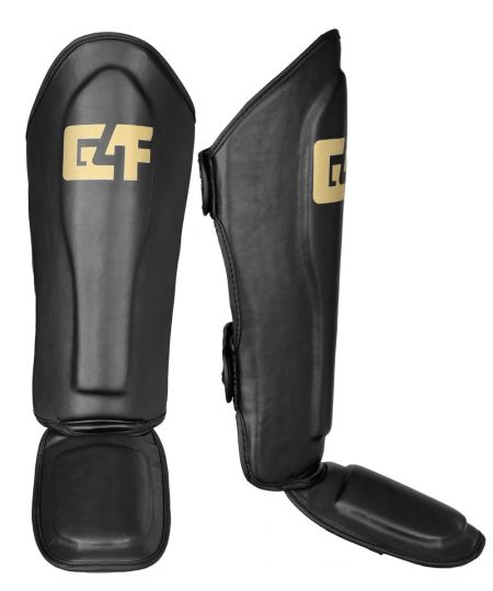 G4F Scheenbeschermer Savior 2.0 - Zwart/Goud