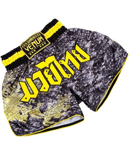 Venum  Kickboks Broekje Tramo - Zwart/Geel