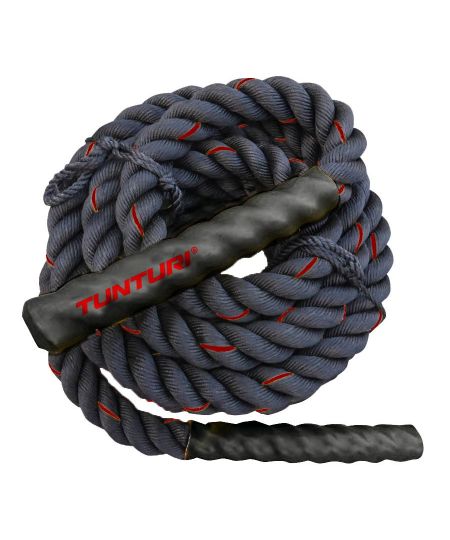 Tunturi Battle Rope - Fitness Rope - Functional Training Rope - Fitnes touw - 15 meter