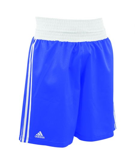adidas Amateur Boxing Short Lightweight Blauw/Wit