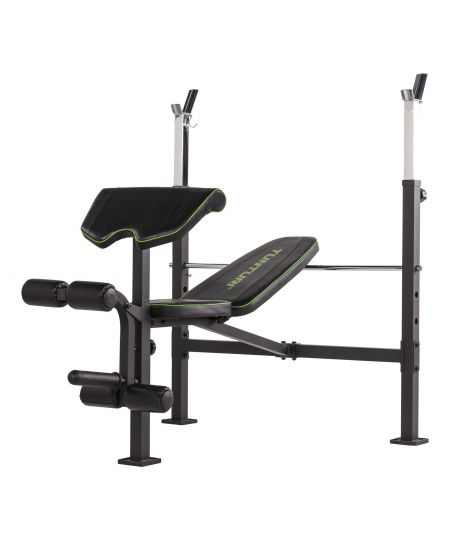 Tunturi WB60 Halterbank - Bankdrukbank - Leg extension - Bicep curls