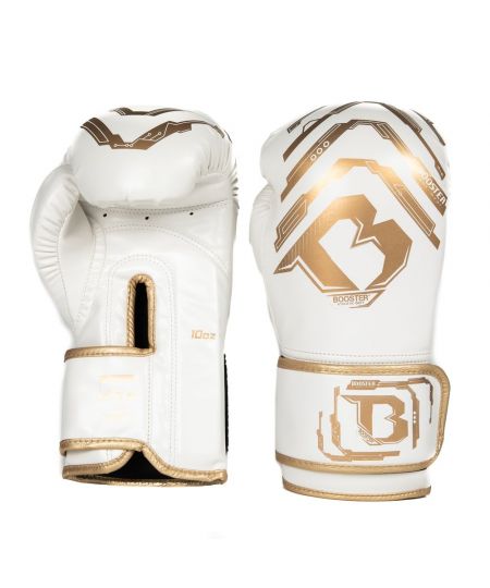 Booster Bokshandschoen jeugd elite V2.2 Wit/Goud