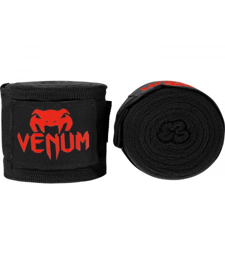 Venum Kontact Boks Bandages - 2.5m - Zwart/Rood